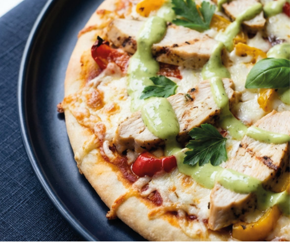 Avocado Ranch Pizza