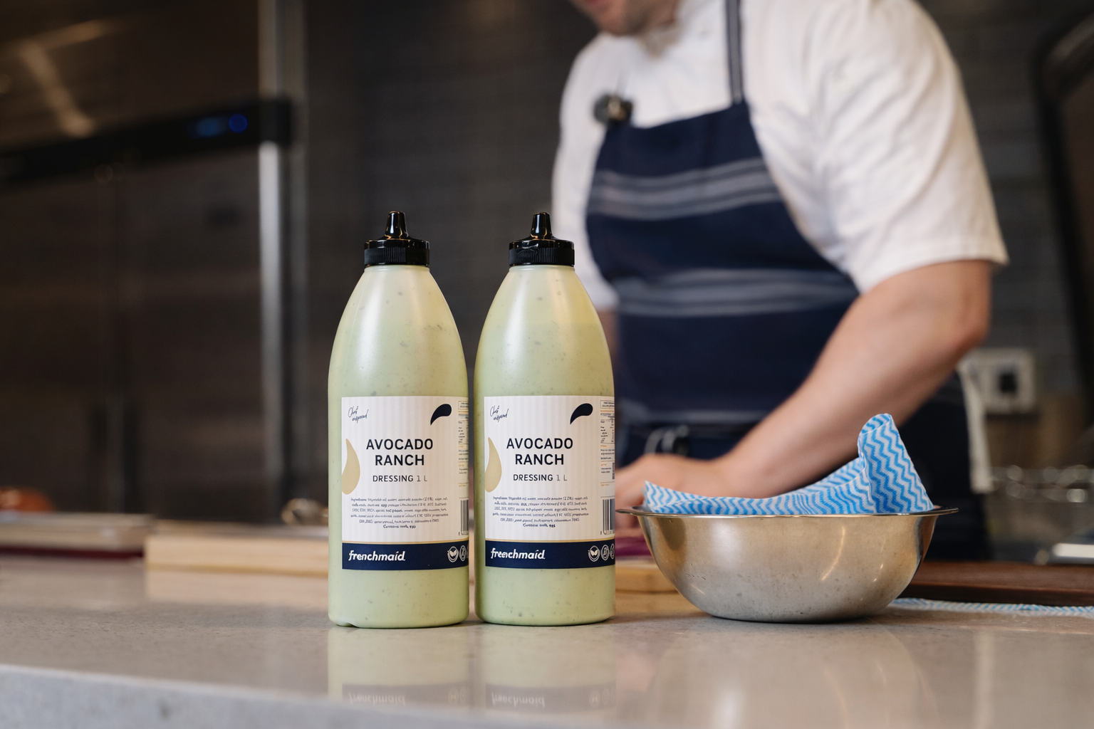 Chef Jesper Gustafsson Using Frenchmaid Avocado Ranch